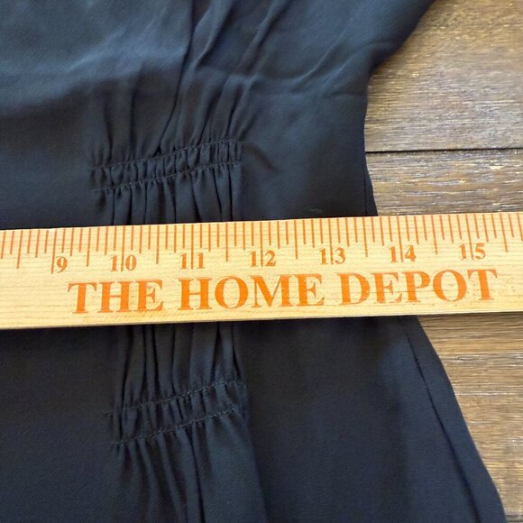 J. Crew Shirred-waist top in viscose crepe Size 2 - Picture 10 of 12